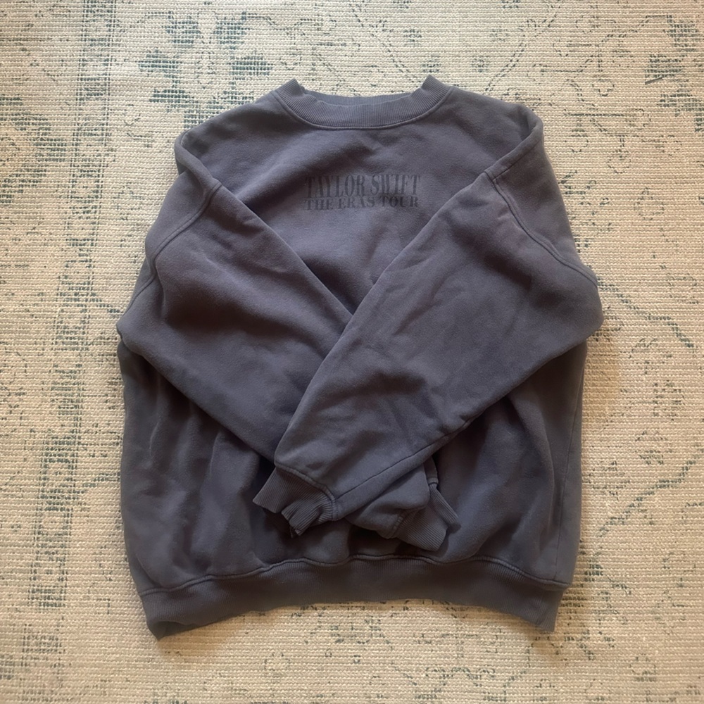 Taylor Swift Eras Tour Blue Crewneck